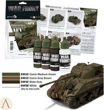 Scale75 Scale 75: British and Commenwealth AFV Paint Set 2011149 (8423153061872)