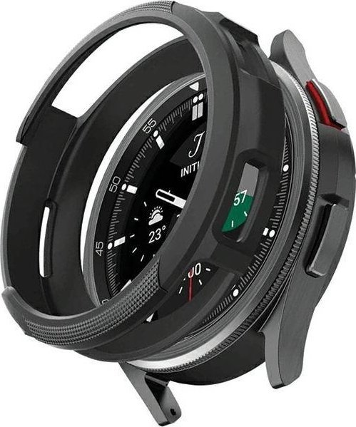 Spigen Spigen Liquid Air Samsung Galaxy Watch 6 Classic 43 mm czarny/matte black ACS06395 Spi002445 (8809896748001)