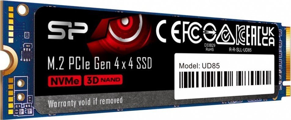 SILICON POWER SSD UD85 500GB M.2 PCIe SSD disks