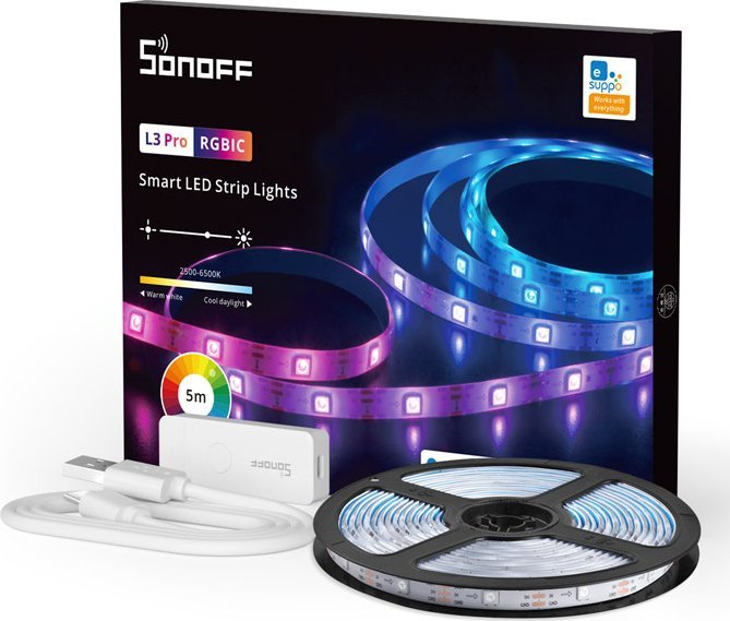 Sonoff L3 Pro Smart Led Light Strip 5m apgaismes ķermenis