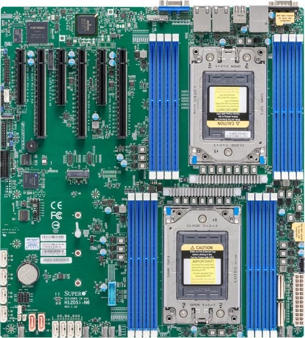 SuperMicro Supermicro Mainboard H12DSI-N6 Bulk Dual Sockel SP3