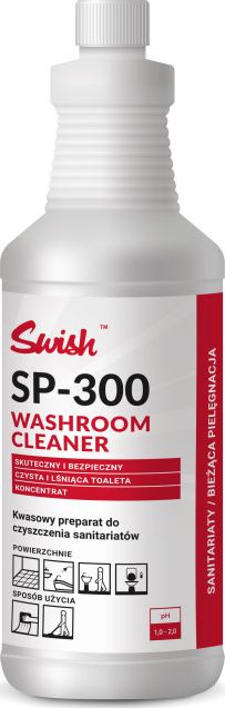 Swish Swish SP - 300 Plyn do czyszczenia lazienek 1 l SP300 (5907662640375) Sadzīves ķīmija