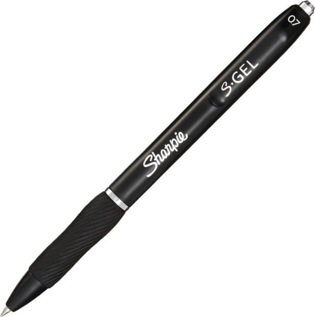 Sharpie Gelschreiber S-Gel 0,7mm Schwarz 12 Stuck Faltschachtel