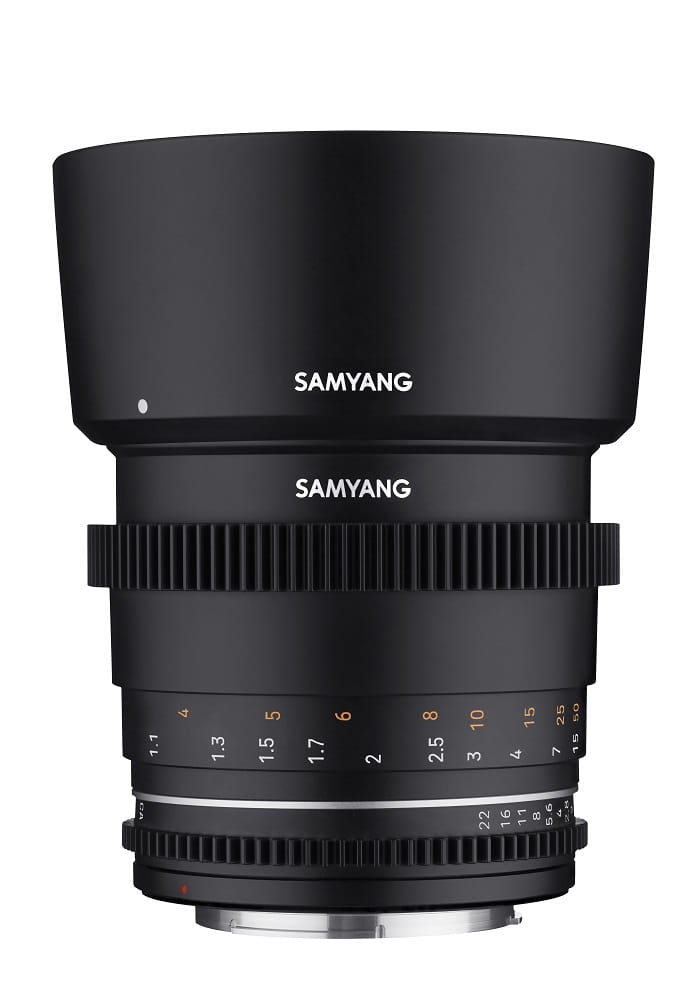 Obiektyw Samyang Sony E 85 mm F/1.5 VDSLR MK2 F1311206102 (8809298886684) foto objektīvs