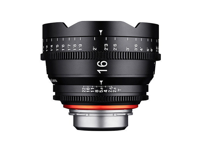 Obiektyw Samyang Xeen PL 16 mm F/2.6 F1513612101 (8809298880620) foto objektīvs