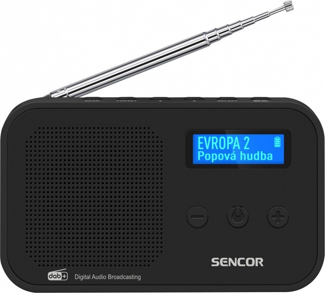 Radio Sencor SRD 7200B 35056378 (8590669325535) radio, radiopulksteņi
