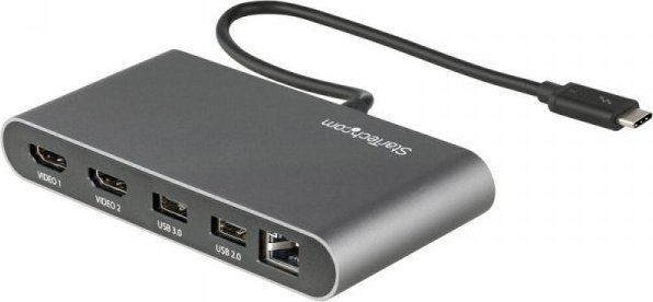 HUB USB StarTech HUB USB Startech TB3DKM2HDL S55059024 (0065030888042) USB centrmezgli