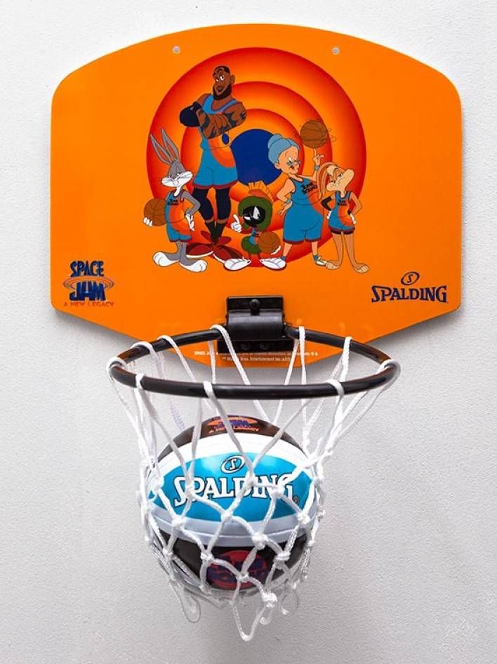 Spalding Tablica do koszykowki Mini Space Jam Tune Squad pomaranczowa 79006Z (T3209) T3209 (689344413051) Trenažieri