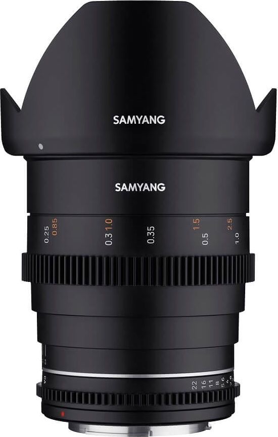 Obiektyw Samyang Canon EF 24 mm F/1.5 VDSLR MK2 F1310801102 (8809298886523) foto objektīvs