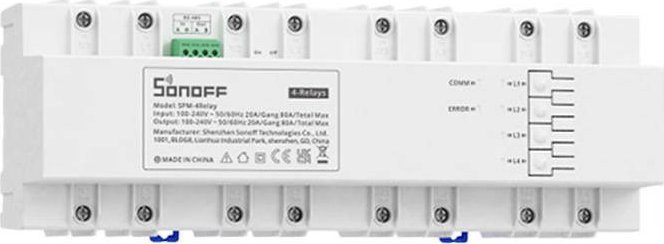 Smart switch Sonoff SPM-4Relay