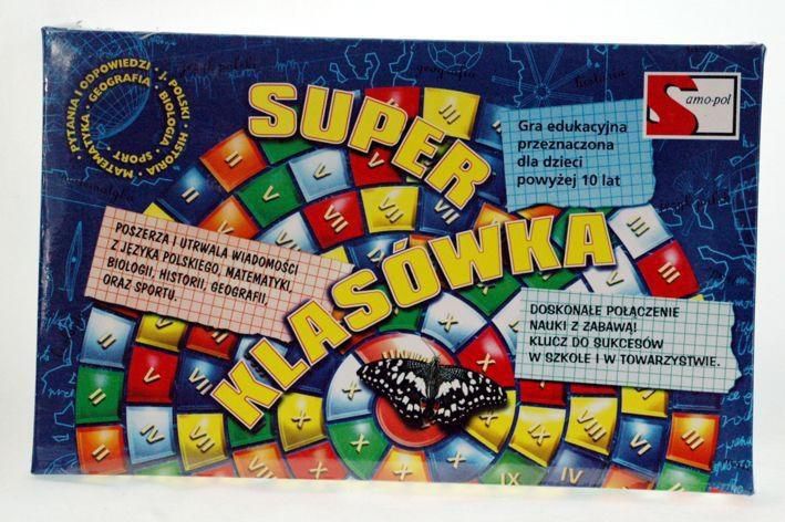 Samo-pol Gra - Super Klasowka SAMO-POL - 188043 188043 (5903706000419) galda spēle