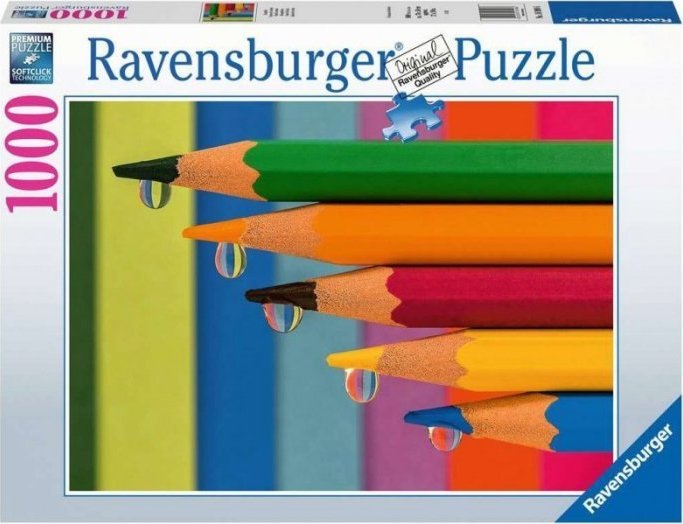 Ravensburger Ravensburger Polska Puzzle 1000 elementow Olowki puzle, puzzle