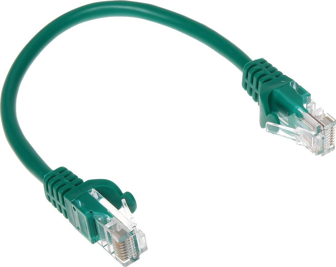 RBLINE PATCHCORD RJ45/0.2-GREEN 0.2m RJ45/0.2-GREEN (5902887010507) tīkla kabelis