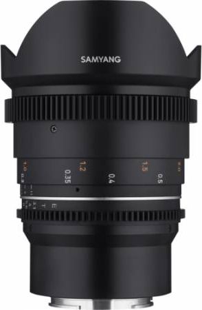 Obiektyw Samyang Canon EF 14 mm F/3.1 MF MK2 VDSLR F1310601102 (8809298887414) foto objektīvs