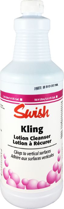 Swish Swish Kling - Krem z drobinami sciernymi do mycia lazienki - 946 ml KLING (624237483513) Sadzīves ķīmija