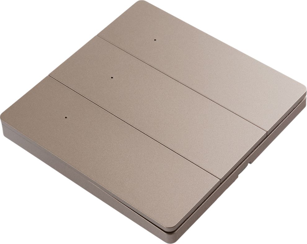 Spacetronik Wlacznik swiatla SL-ES31 Wi-Fi trzyklawiszowy Electrum 5903031026597 (5903031026597)