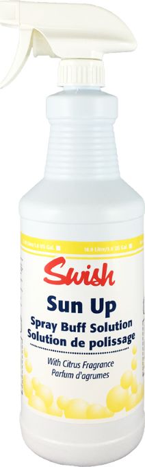 Swish Swish Sun Up - Preparat do odnawiania powlok polimerowych o cytrynowym zapachu - 1 l SWISH/SUNUP/SPRAY/BUFF/946 (624237300513) Sadzīves ķīmija