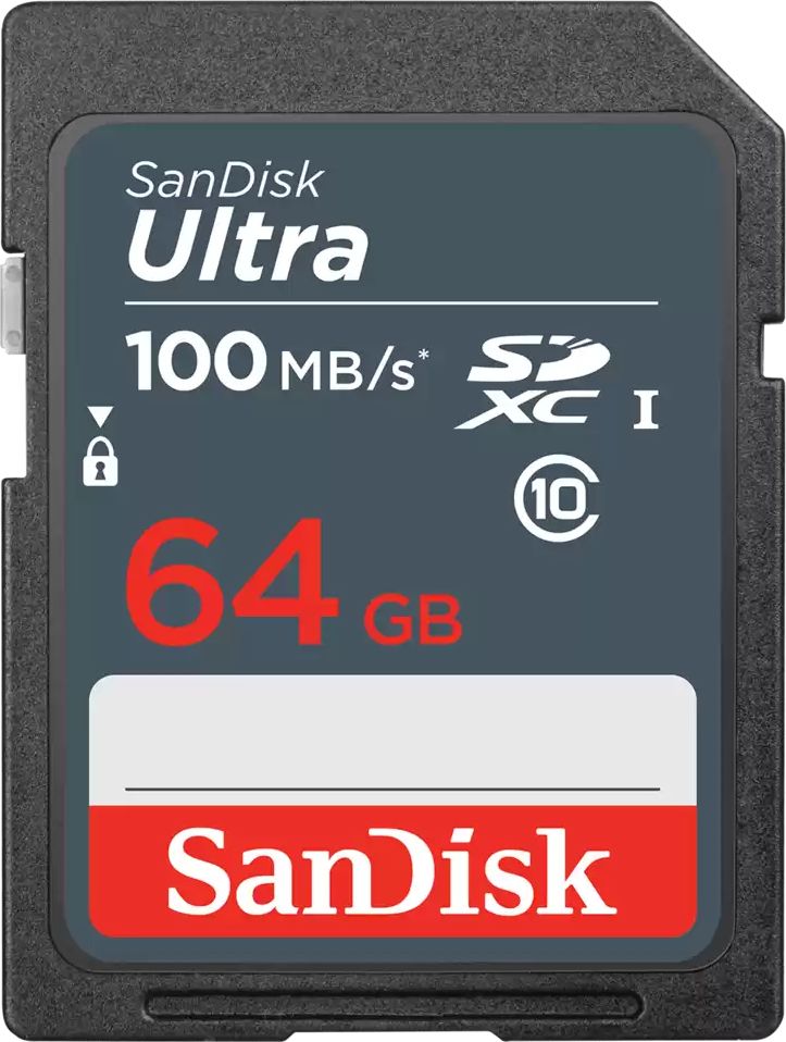 SanDisk Ultra Lite SDXC     64GB 100MB/s       SDSDUNR-064G-GN3IN atmiņas karte