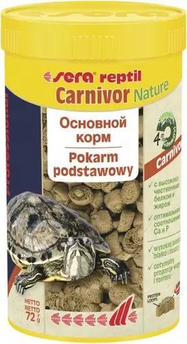 Sera Reptil Professional Carnivor Nature [100ml] - pokarm dla gadow miesozernych 57485 (4001942018210)