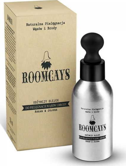 Roomcays ROOMCAYS_Odzywczy olejek do pielegnacji brody i wasow 50ml 5907573413266 (5907573413266) Matu šampūns