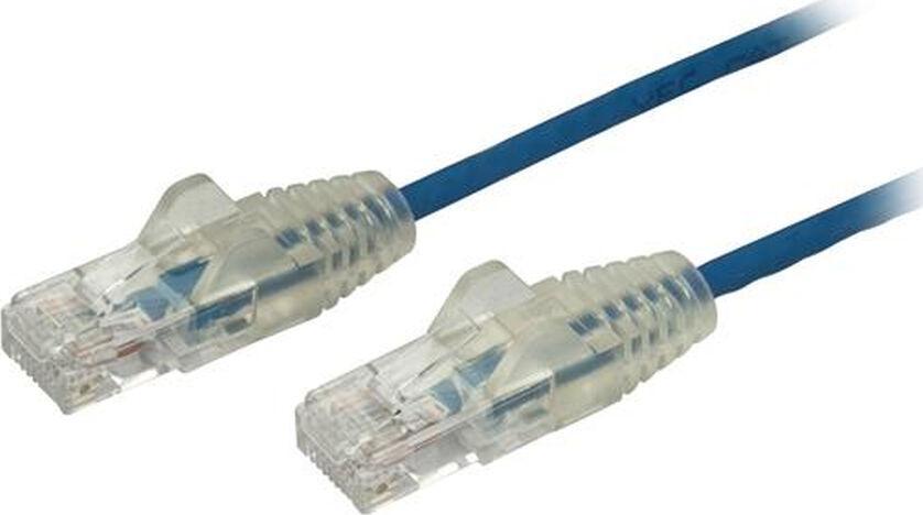 2m CAT6 Cable - Blue Slim CAT6 Patch Cord - Snagless - LSZH - Patch-Kabel - R... adapteris