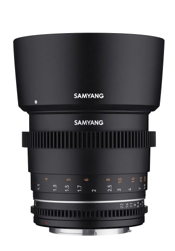 Obiektyw Samyang Canon EF 85 mm F/1.5 VDSLR MK2 F1311201102 (8809298886707) foto objektīvs