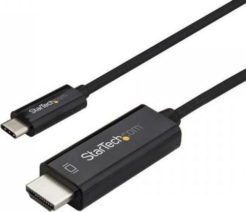 Kabel USB StarTech USB-C - HDMI 1 m Czarny (JAB-3986717) JAB-3986717 (0065030875448) USB kabelis