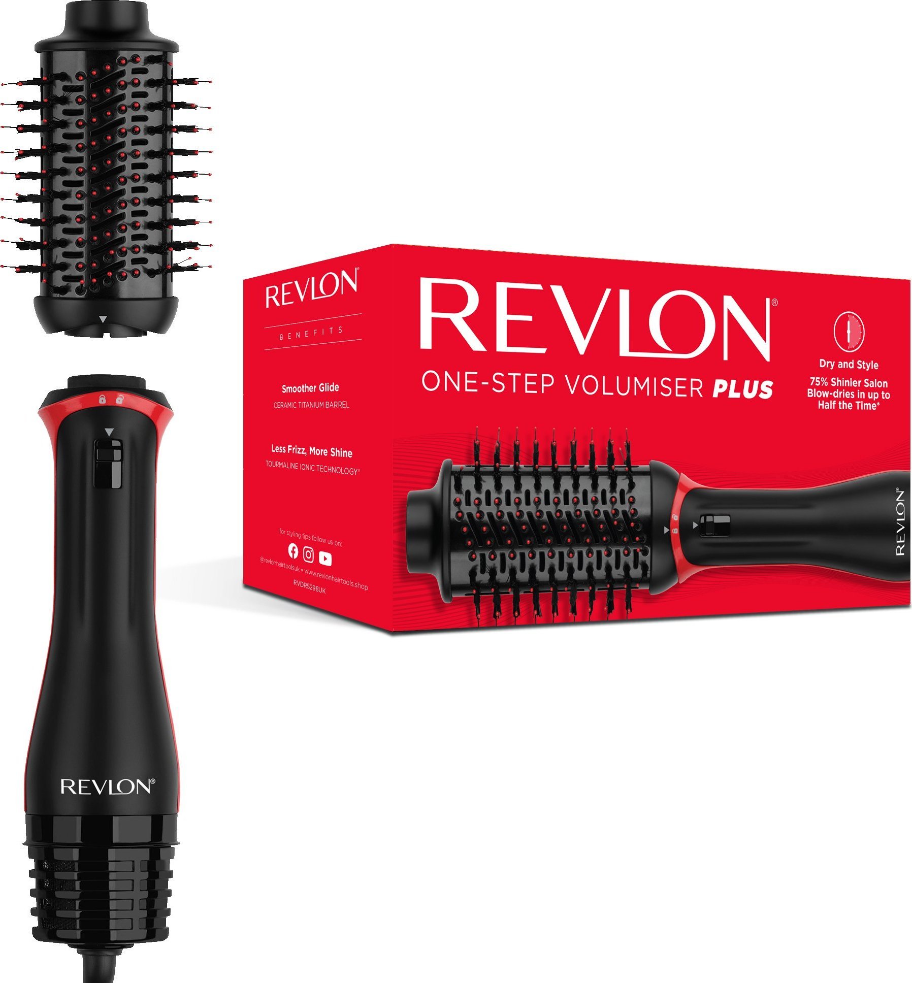 Revlon RVDR5298E One-Step Volumiser Plus 0761318298663 Matu veidotājs