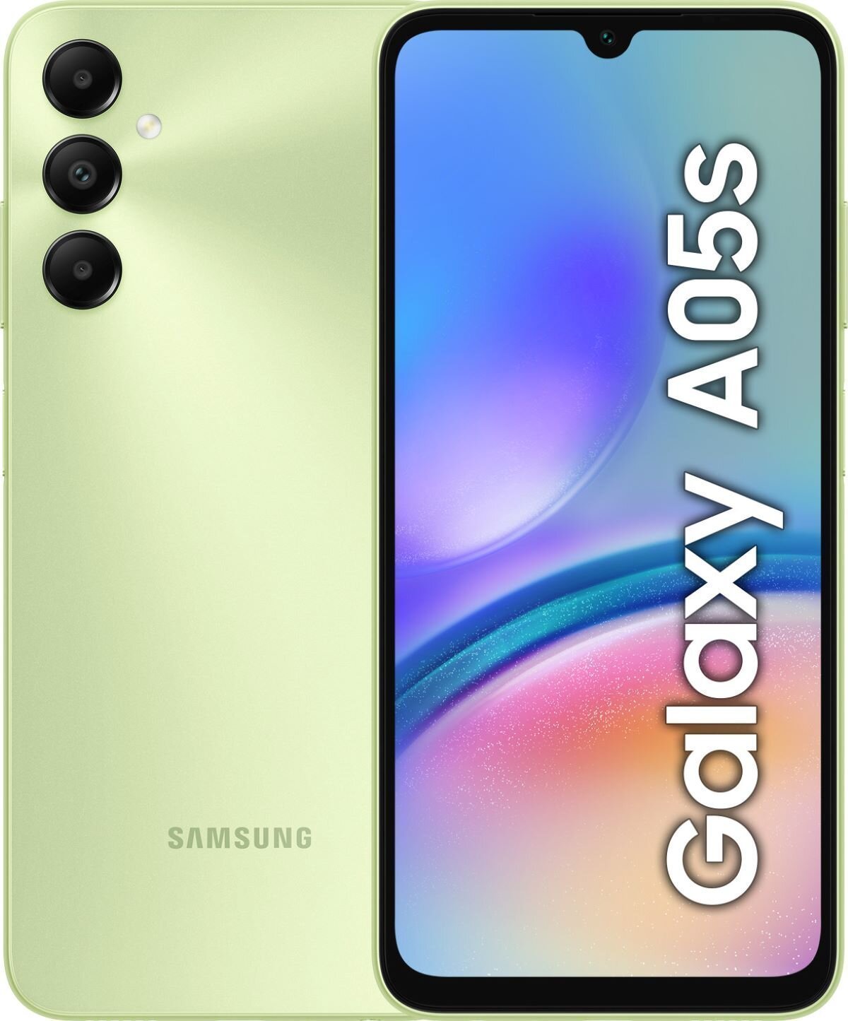 Samsung Galaxy A05s 4/128GB DS SM-A057G Light Green Mobilais Telefons