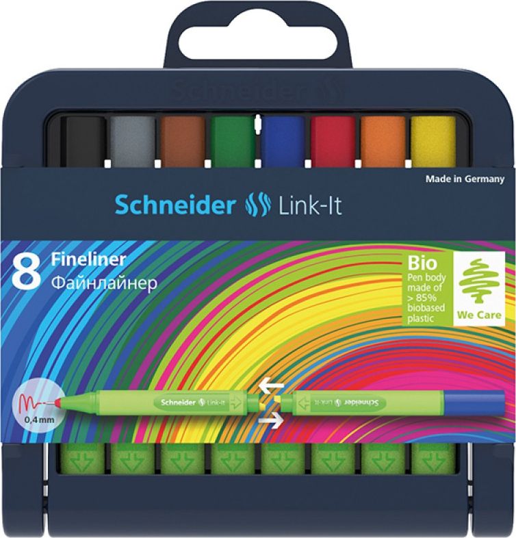 Schneider Link-IT 0,4mm 8 szt. miks kolorow SR191298 (4004675109194)