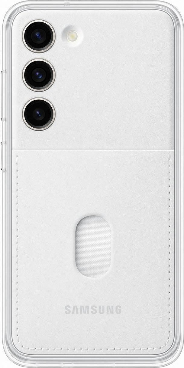 Samsung Galaxy S23 Frame Case White maciņš, apvalks mobilajam telefonam