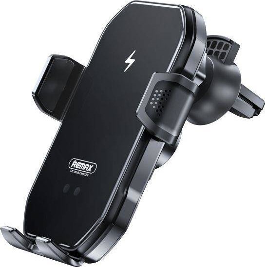Car mount Remax. RM-C61, with inductive cahrger 15W (black) Mobilo telefonu turētāji