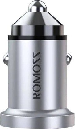 Romoss AU420T Car Charger, USB-C + USB, PD + QC 20W (Silver) iekārtas lādētājs