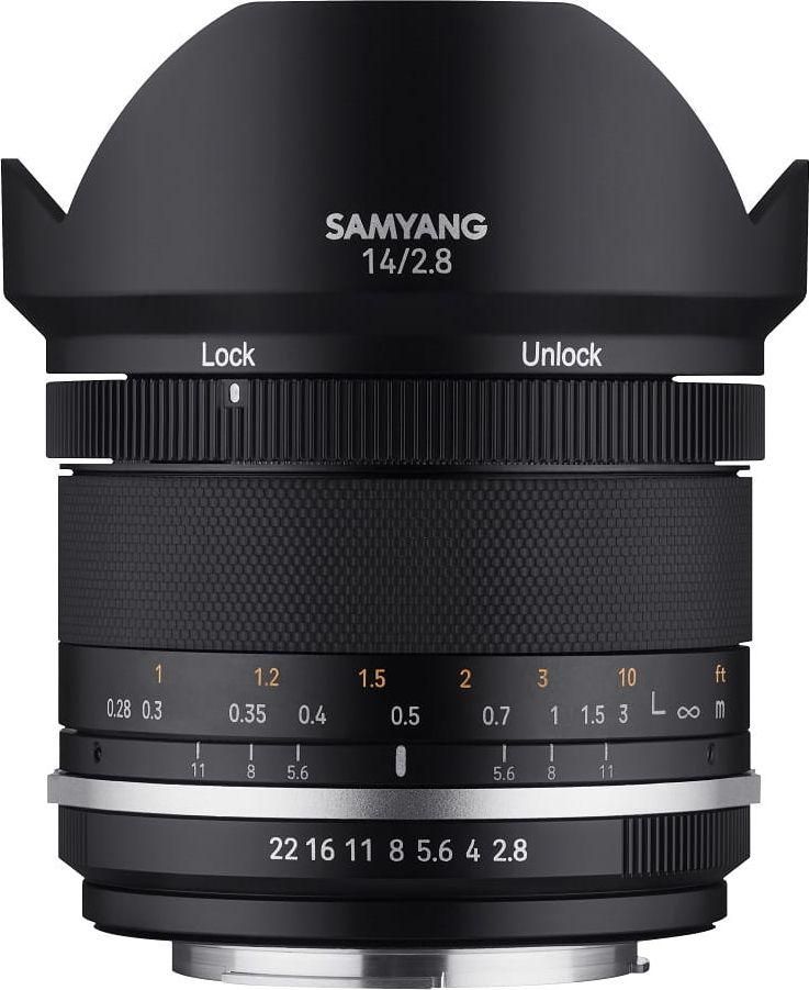Samyang MF 14MM F/2.8 MK2 Canon foto objektīvs