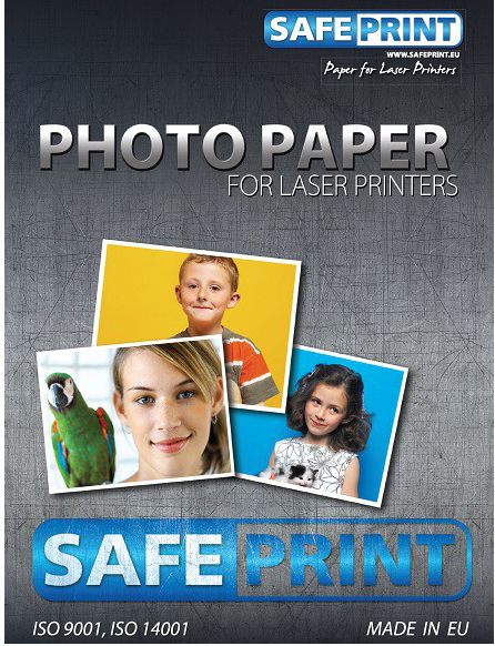 SafePrint Papier fotograficzny do drukarki A4 (2030061018) 2030061018 (8592396886310) foto papīrs