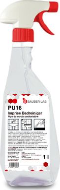 Sauber Sauber Lab PU16 Imprise Badreiniger - Plyn do mycia lazienki 1 l PU16/1L (4038409124894) Sadzīves ķīmija