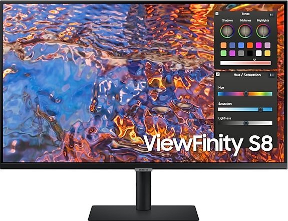 Samsung LED-Monitor ViewFinity S8 S32B800PXP - 80 cm (32