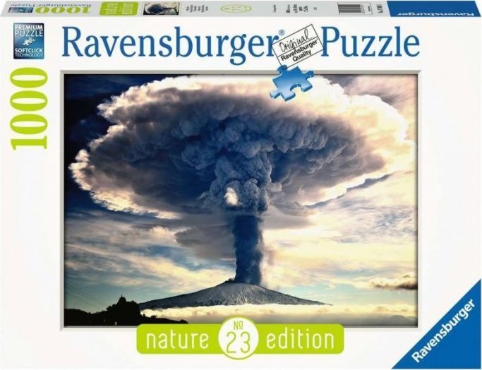 Ravensburger Ravensburger Polska Puzzle 1000 elementow Wulkan Etna GXP-837087 (4005556170951) puzle, puzzle