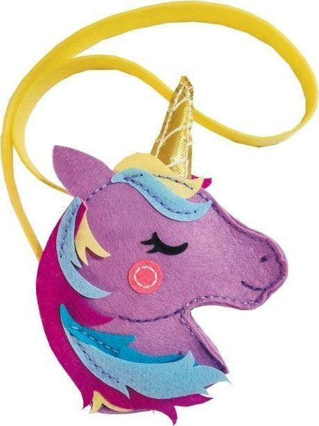 Creative kit Felt Needlework Unicorn Small Bag galda spēle