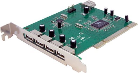 Kontroler StarTech 7 PORT PCI USB ADAPTER CARD 7 PORT PCI USB ADAPTER CARD (065030836531) karte