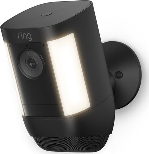 Amazon Ring Spotlight Cam Pro Battery Black multimēdiju atskaņotājs