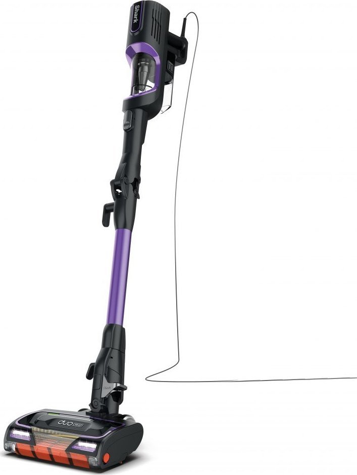 Shark HZ500EU stick vacuum/electric broom Bagless 0.4 L 450 W Black, Purple Putekļu sūcējs