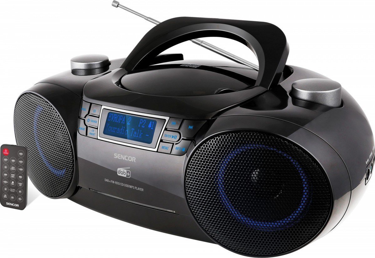 SENCOR SPT 6500 DAB+ CD/MP3/USB/SD Bluetooth radio, radiopulksteņi