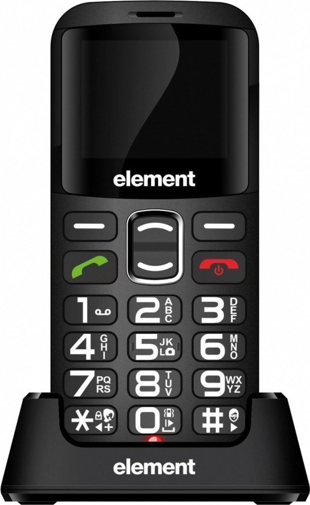 SENCOR ELEMENT P012S TFT LCD 1.77,Dual SIM Mobilais Telefons