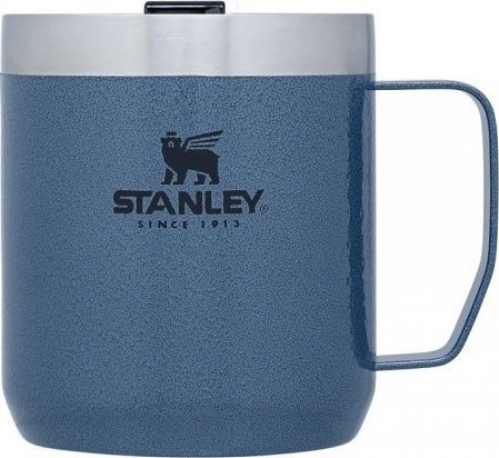 Stanley Kubek termiczny kempingowy Stanley Classic Camp Mug 350 ml (niebieski) Hammertone Lake 10-09366-171 (6939236418140) termoss