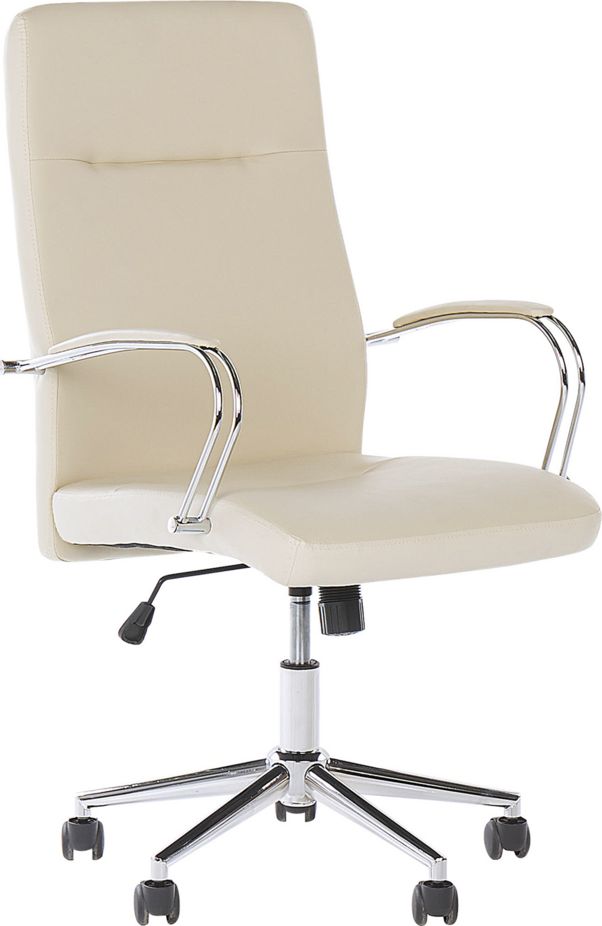 Krzeslo biurowe Shumee Oscar Bezowe 294185 (4251682268578) datorkrēsls, spēļukrēsls