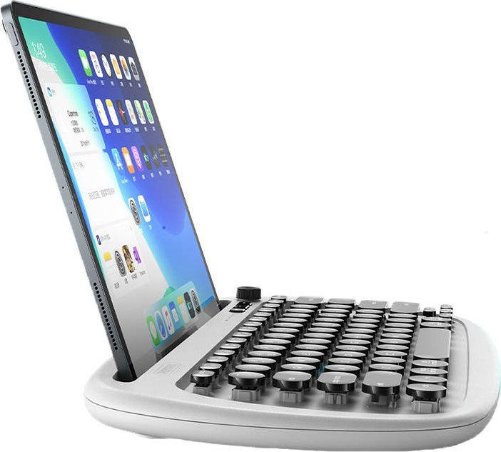 Wireless Keyboard Remax (white) klaviatūra