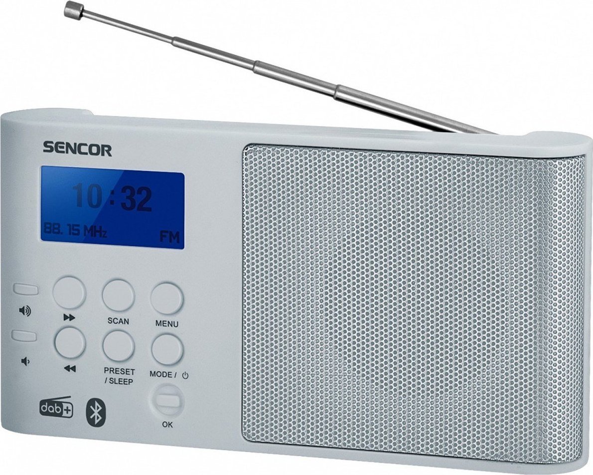 Radio Sencor SRD 7100W 35055166 (8590669311941) radio, radiopulksteņi