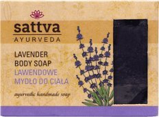 Sattva Body Soap indyjskie mydlo glicerynowe Lavender 125g 5903794180390 (5903794180390)