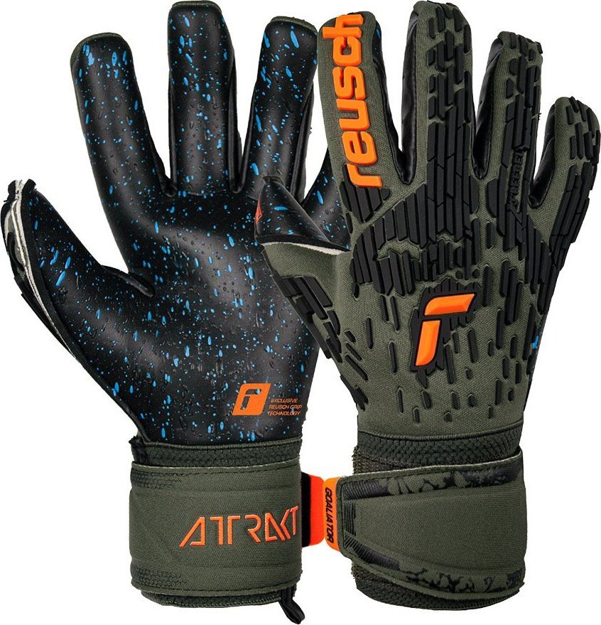 Reusch Rekawice Reusch Attrakt Attrakt Freegel Fusion Goaliator 53 70 095 5555 Sporta aksesuāri